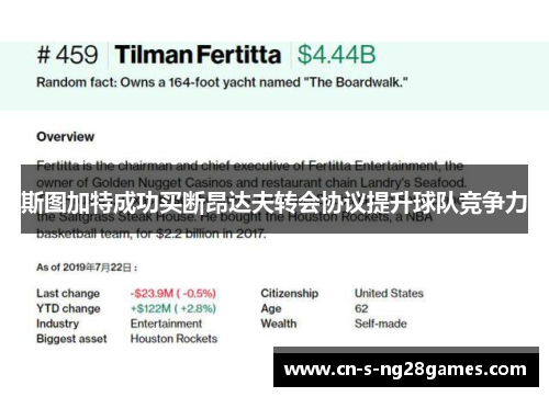 斯图加特成功买断昂达夫转会协议提升球队竞争力 斯图加特成功买断昂达夫转会协议提升球队竞争力